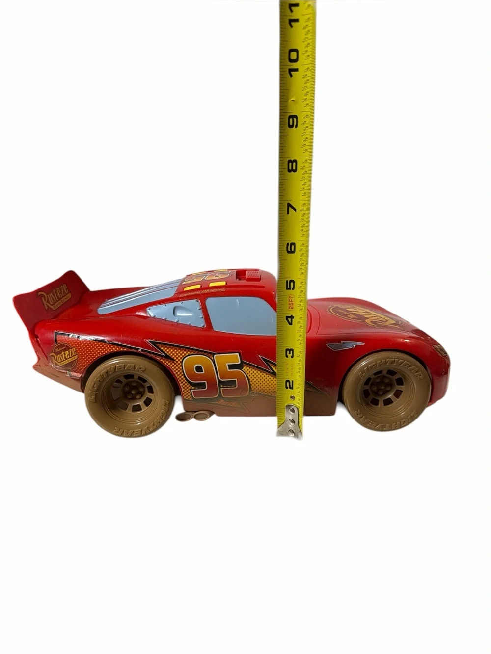 Disney Pixar Cars Lightning McQueen Toy Car Expressions Bar - Eye Movement 14 in
